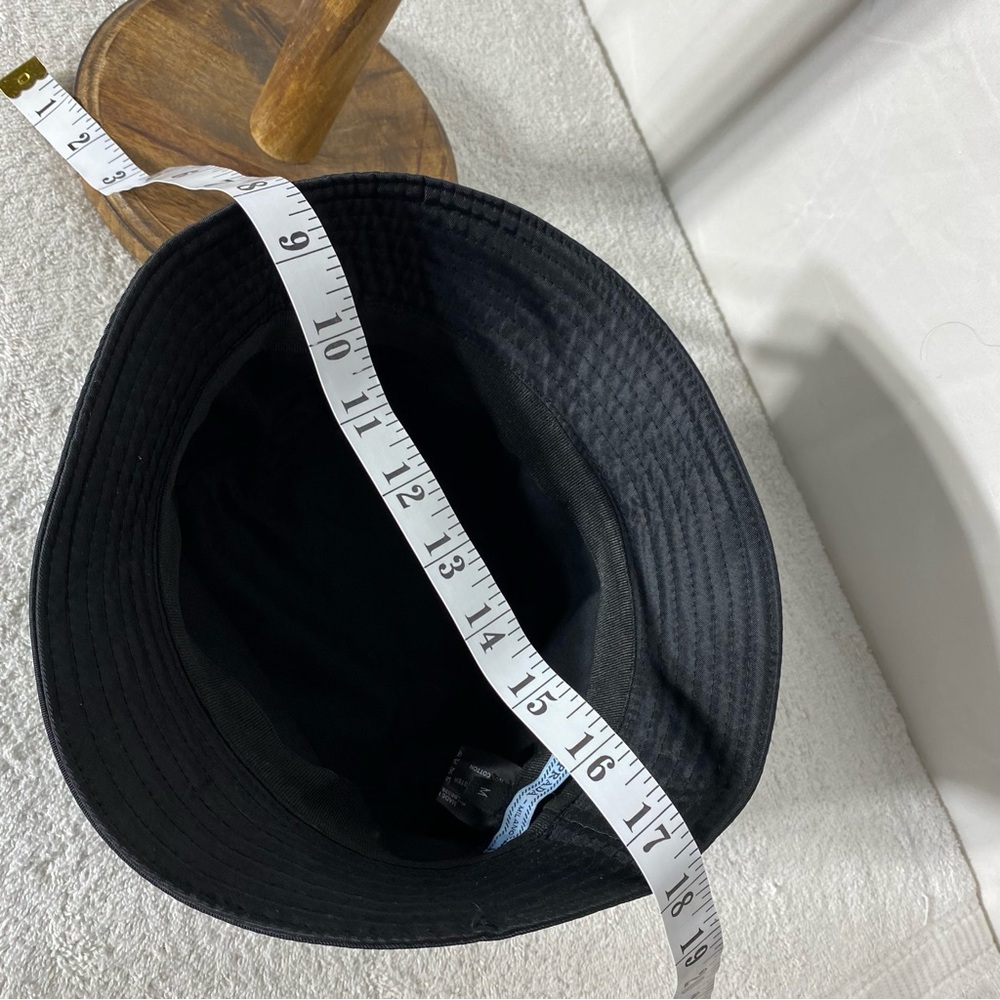 Prada Classic Black Re Nylon Bucket Hat M - Picture 9 of 13